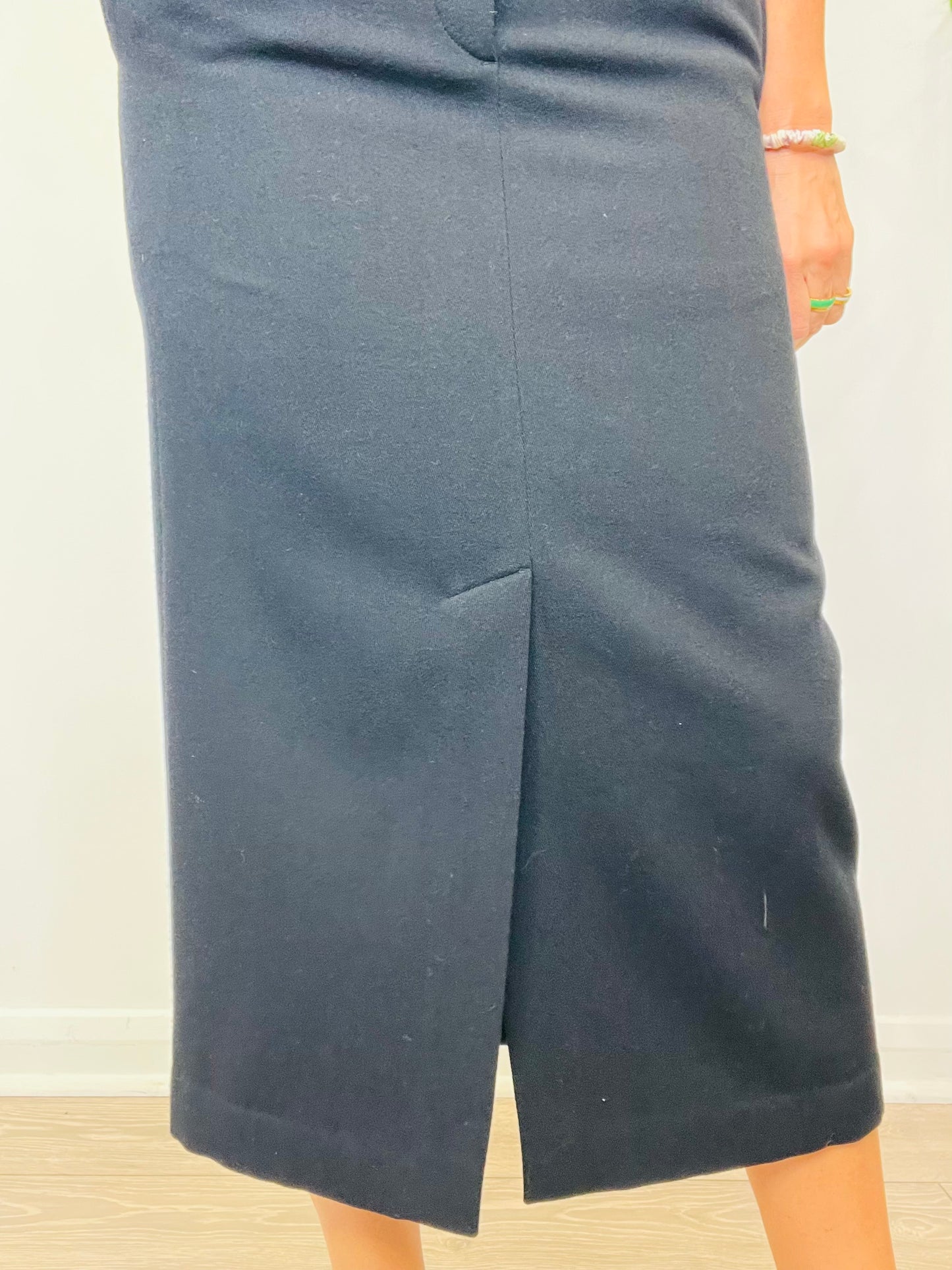 Wool Pencil Skirt - Size 10