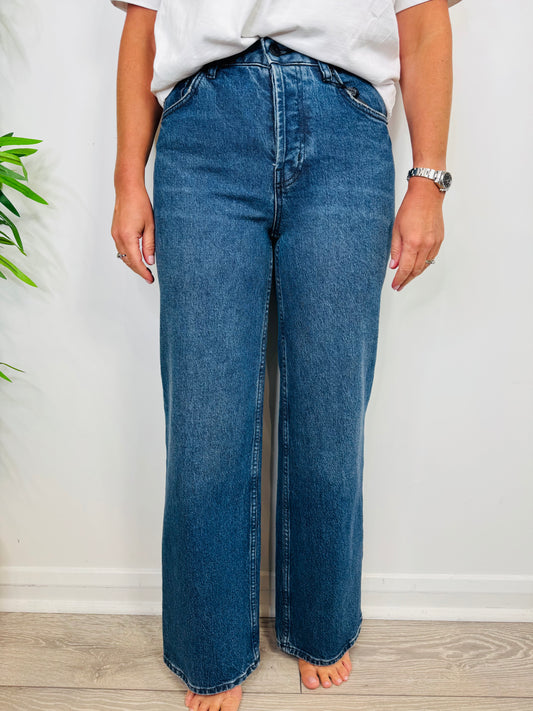 Getty Wide Leg Jeans - Size 26