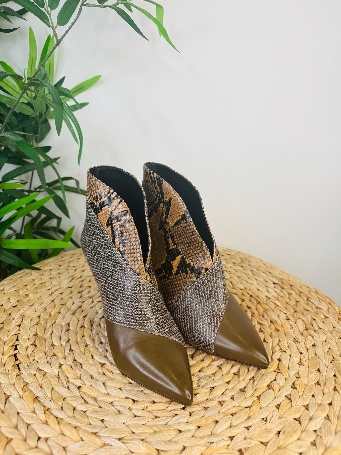Archenn Snakeskin Boots - Size 38