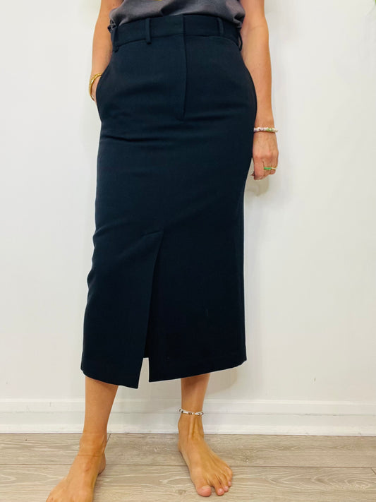 Wool Pencil Skirt - Size 10