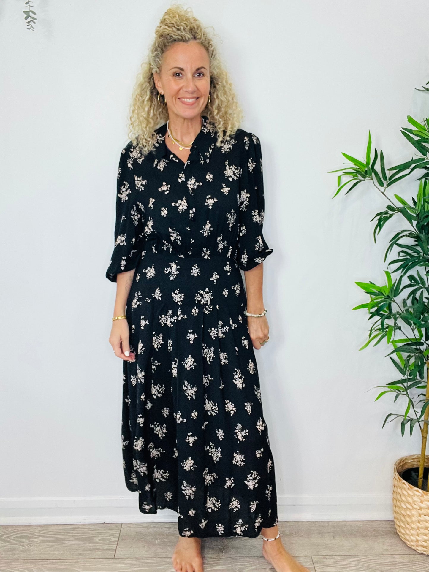 Floral Izzy Dress - Size L