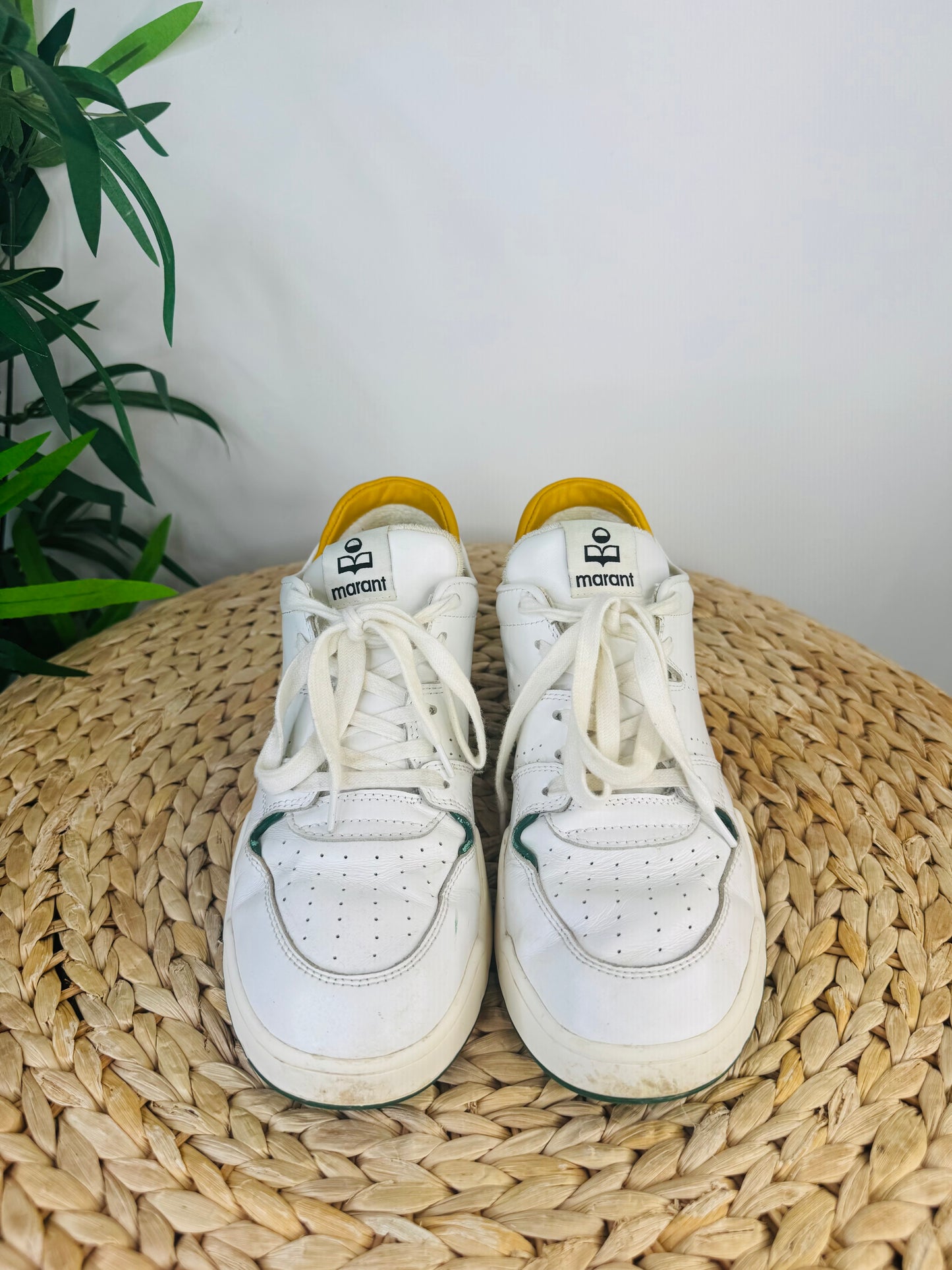 Leather Trainers - Size 39.5
