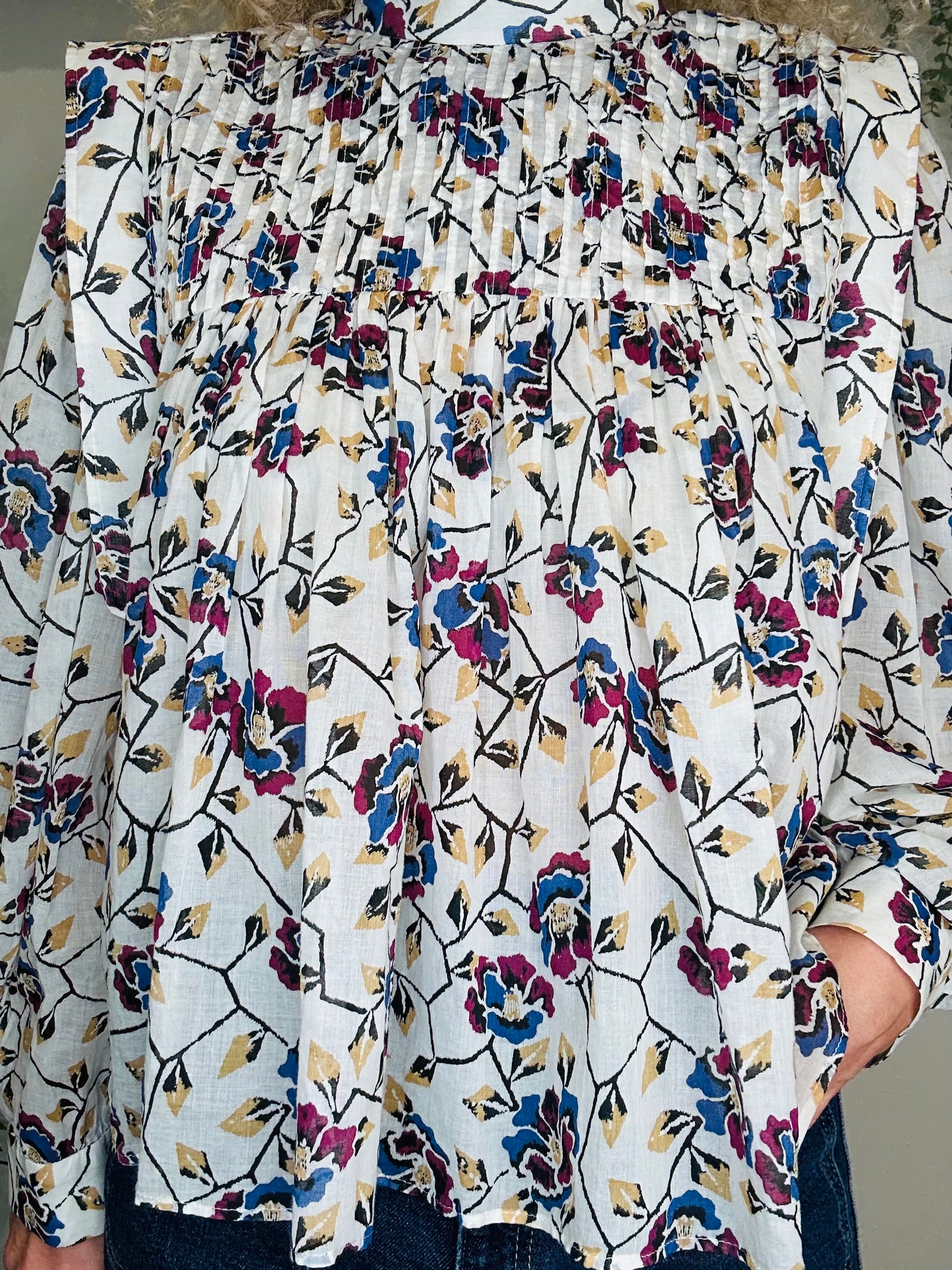 Floral Vega Blouse - Size 38