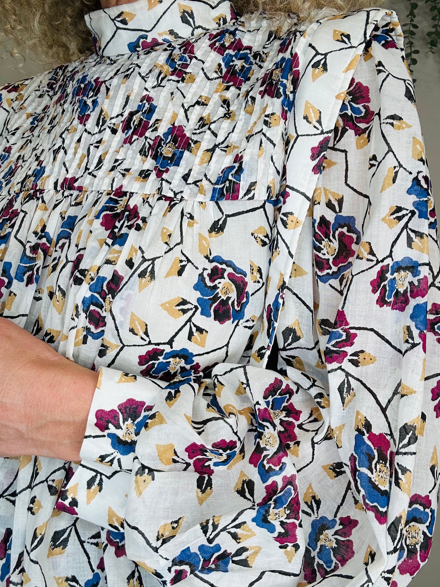 Floral Vega Blouse - Size 38