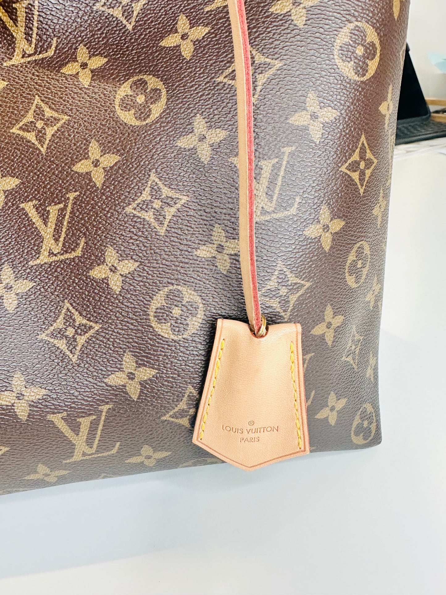 Monogram Canvas Floral Hobo Bag