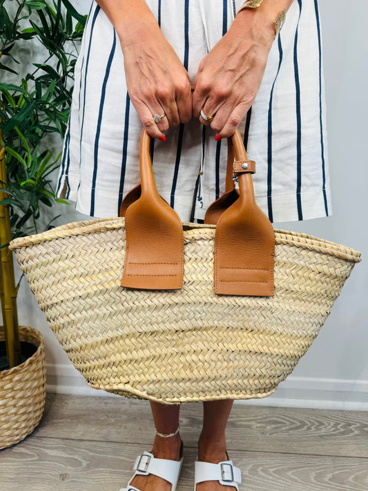 Raffia Basket Bag