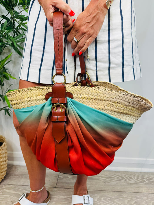 Raffia Panier Basket Bag