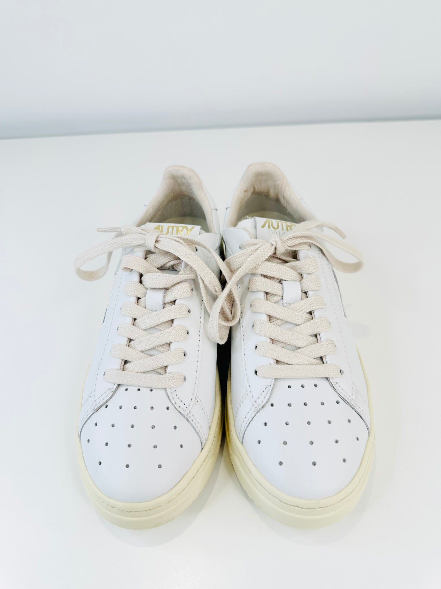 Leather Dallas Trainers - Size 39