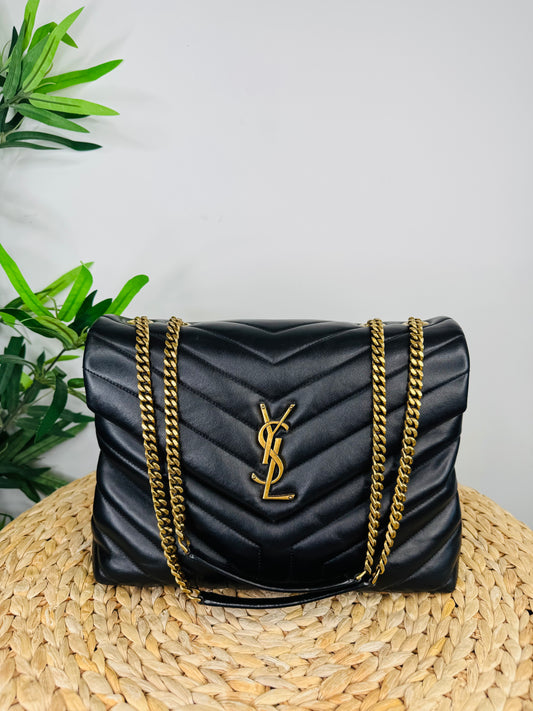 LouLou Medium Quilted Leather Bag