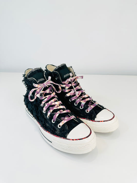 Fringed High-Top Trainers - Size 41