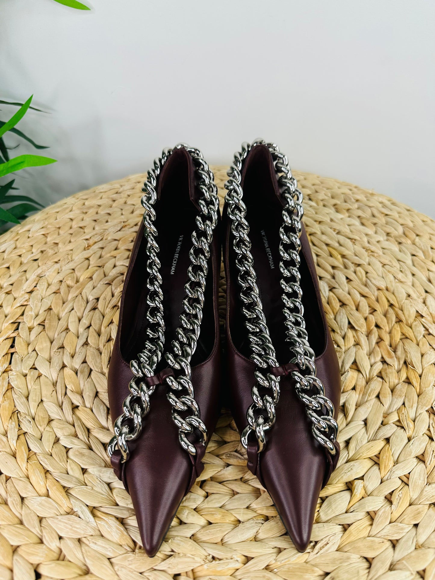 Chain Kitten Heels - Size 39