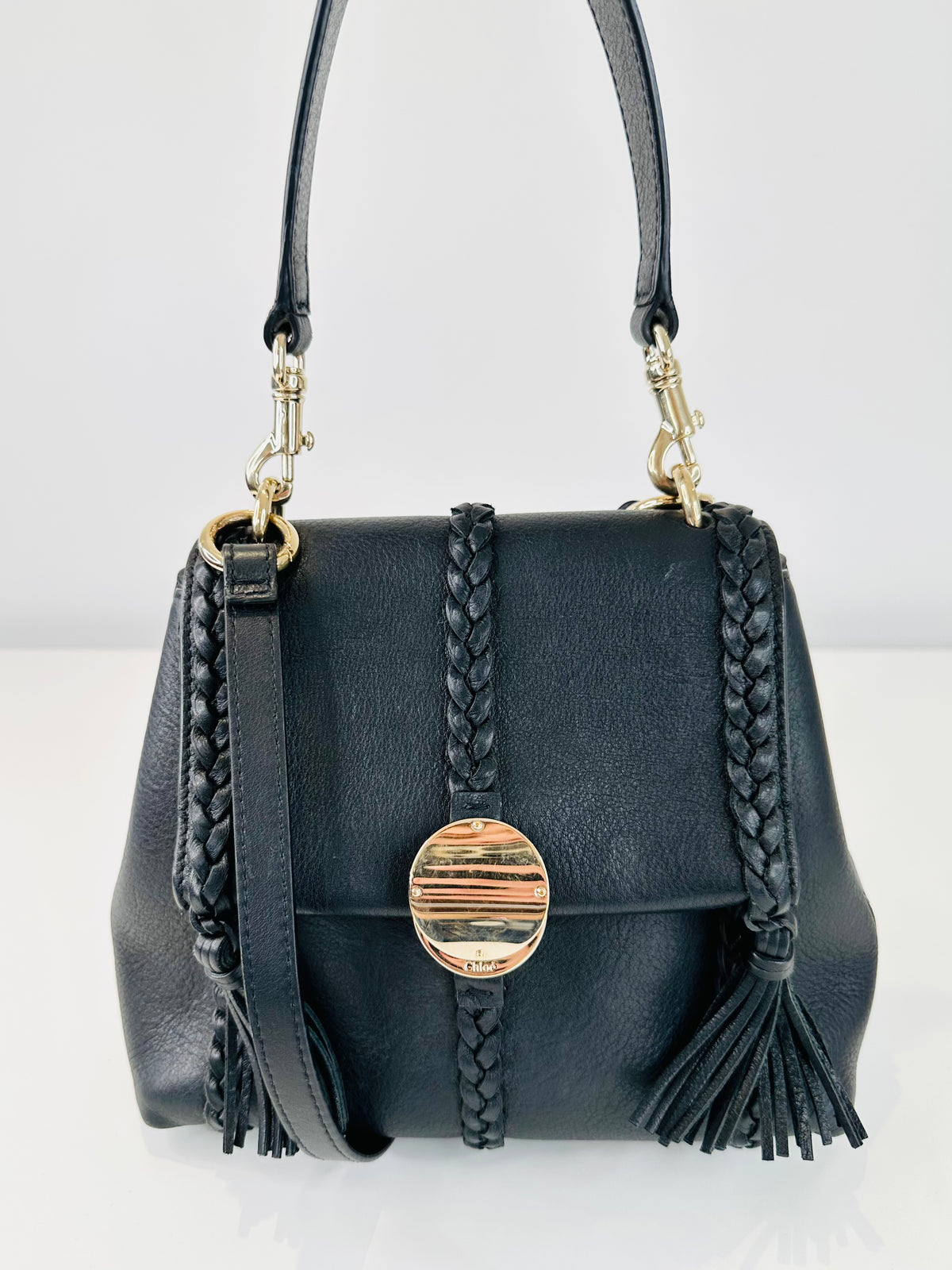Penelope Small Leather Shoulder Bag