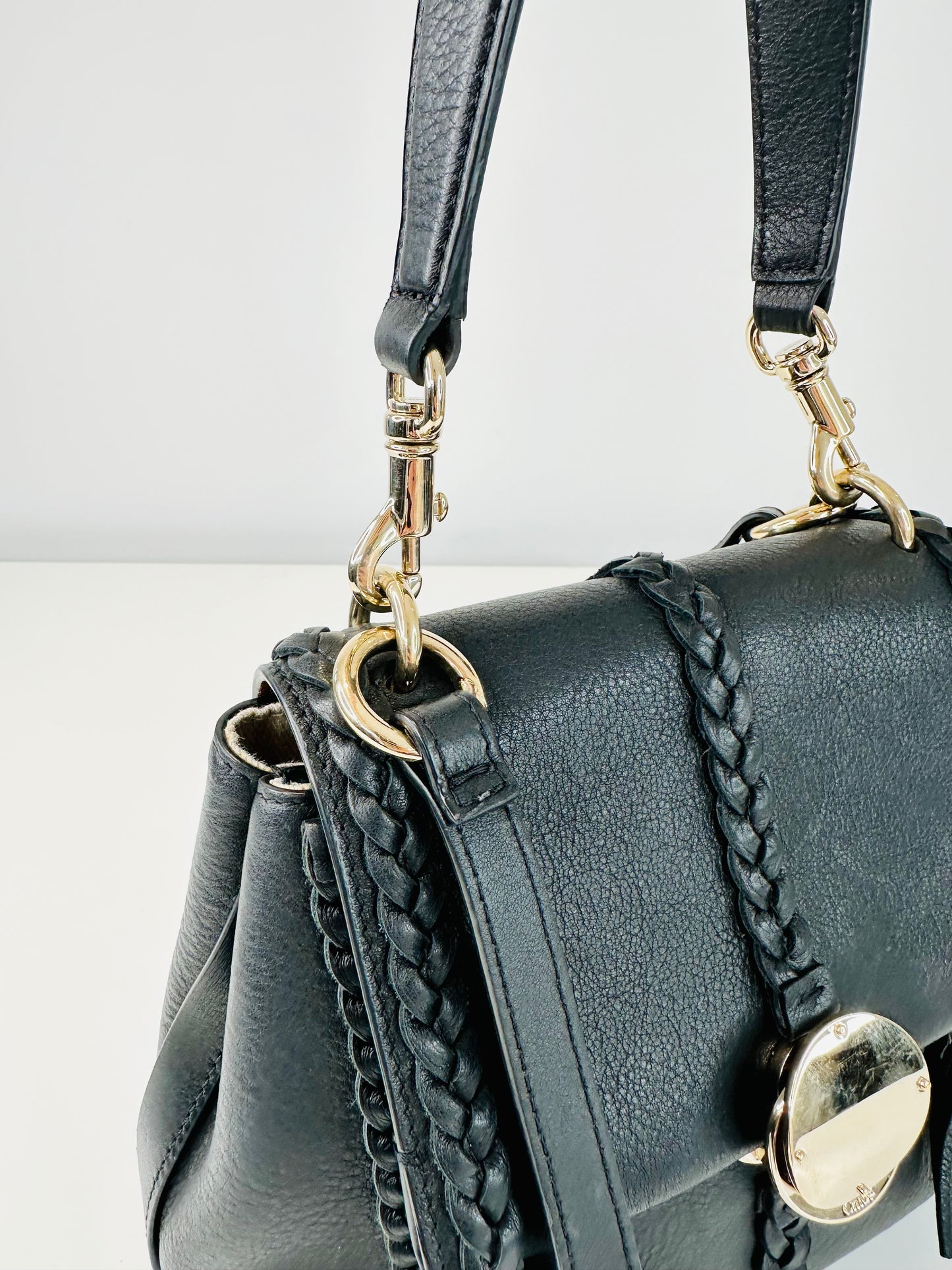 Penelope Small Leather Shoulder Bag