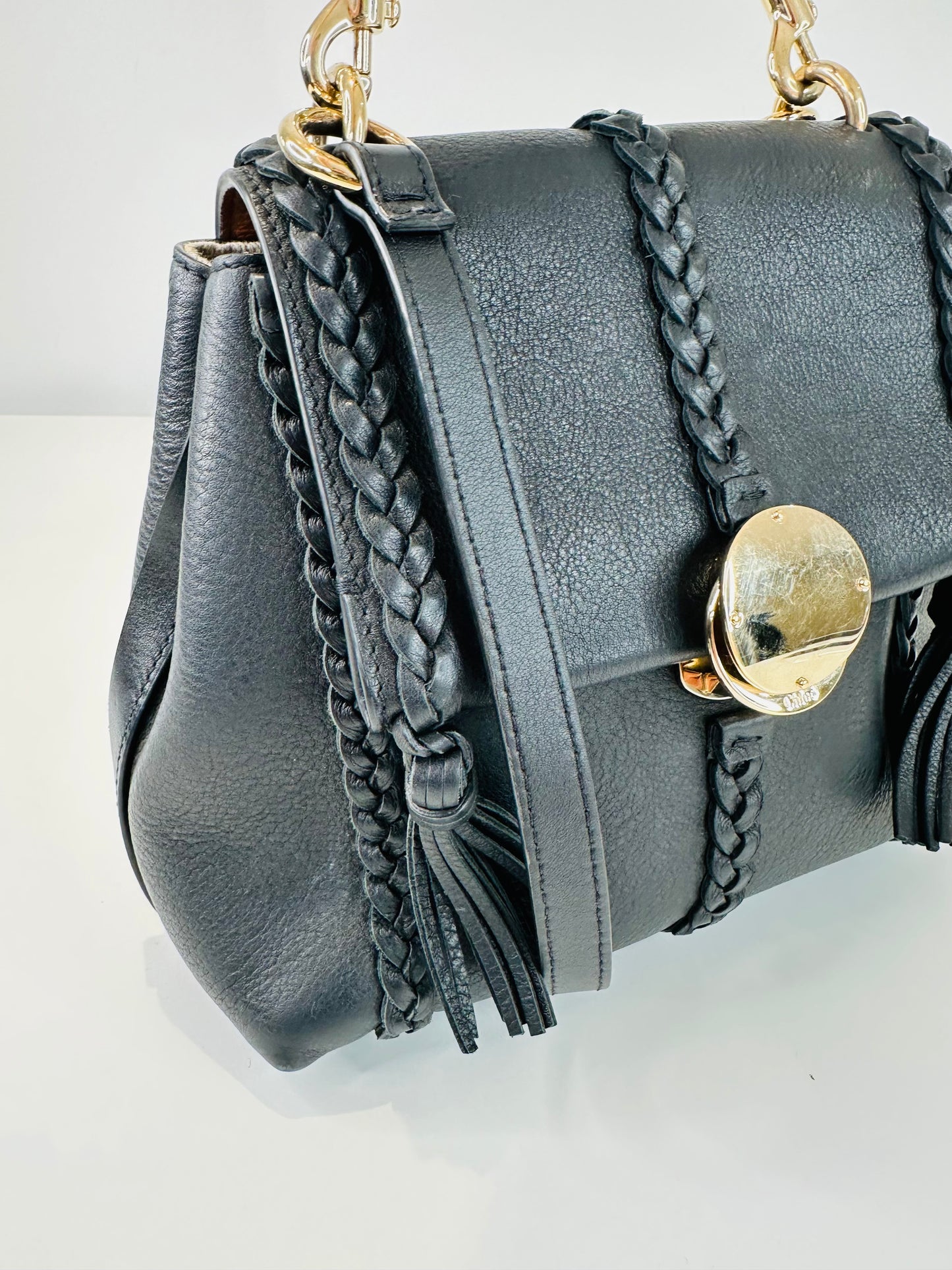 Penelope Small Leather Shoulder Bag