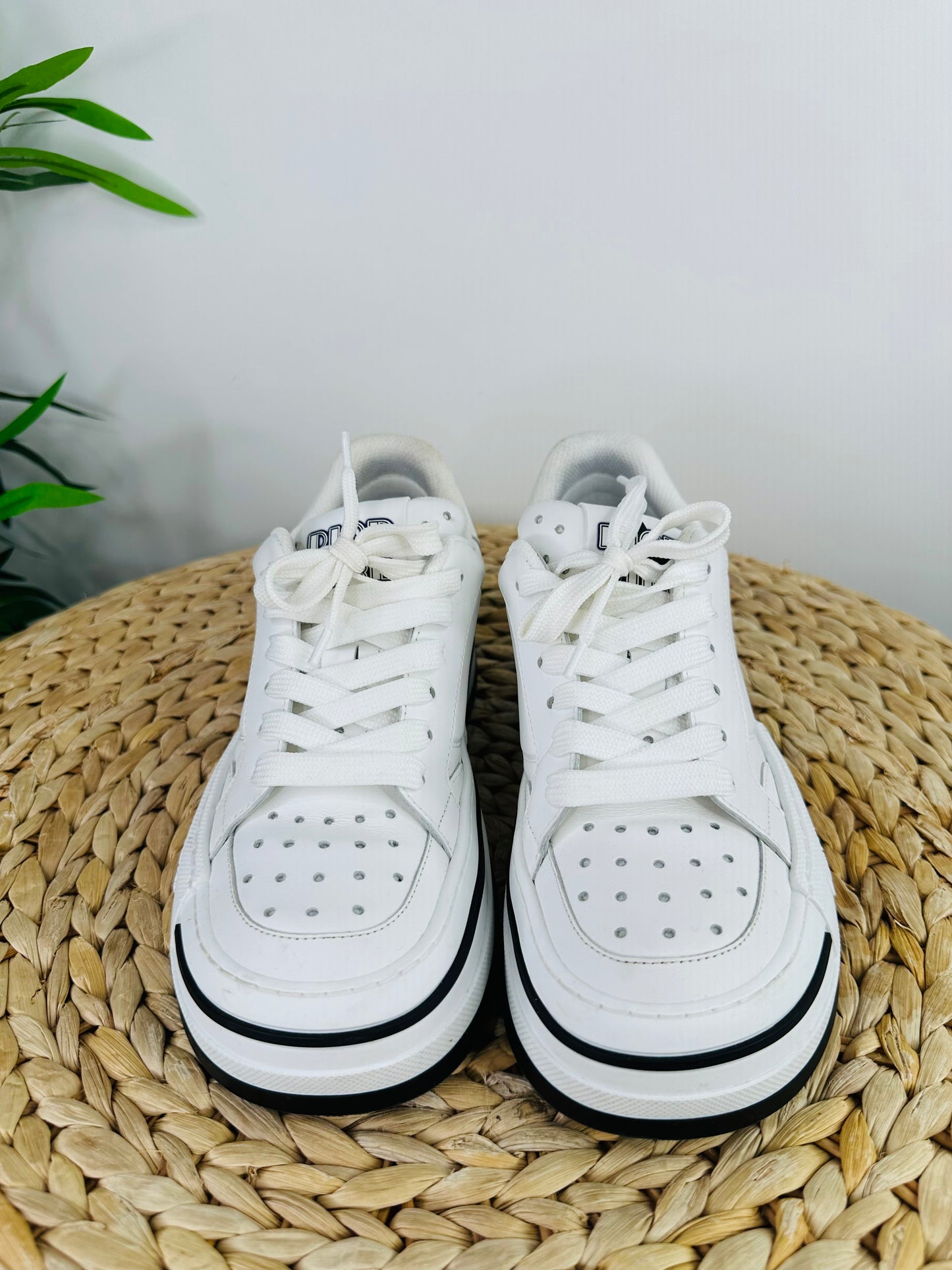 Leather Trainers - Size 36