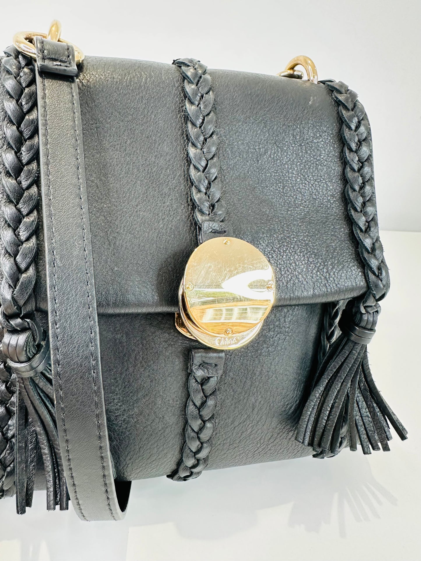 Penelope Small Leather Shoulder Bag