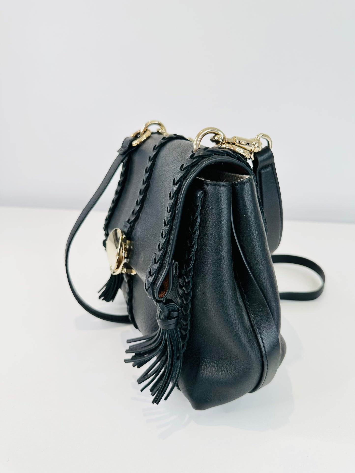 Penelope Small Leather Shoulder Bag