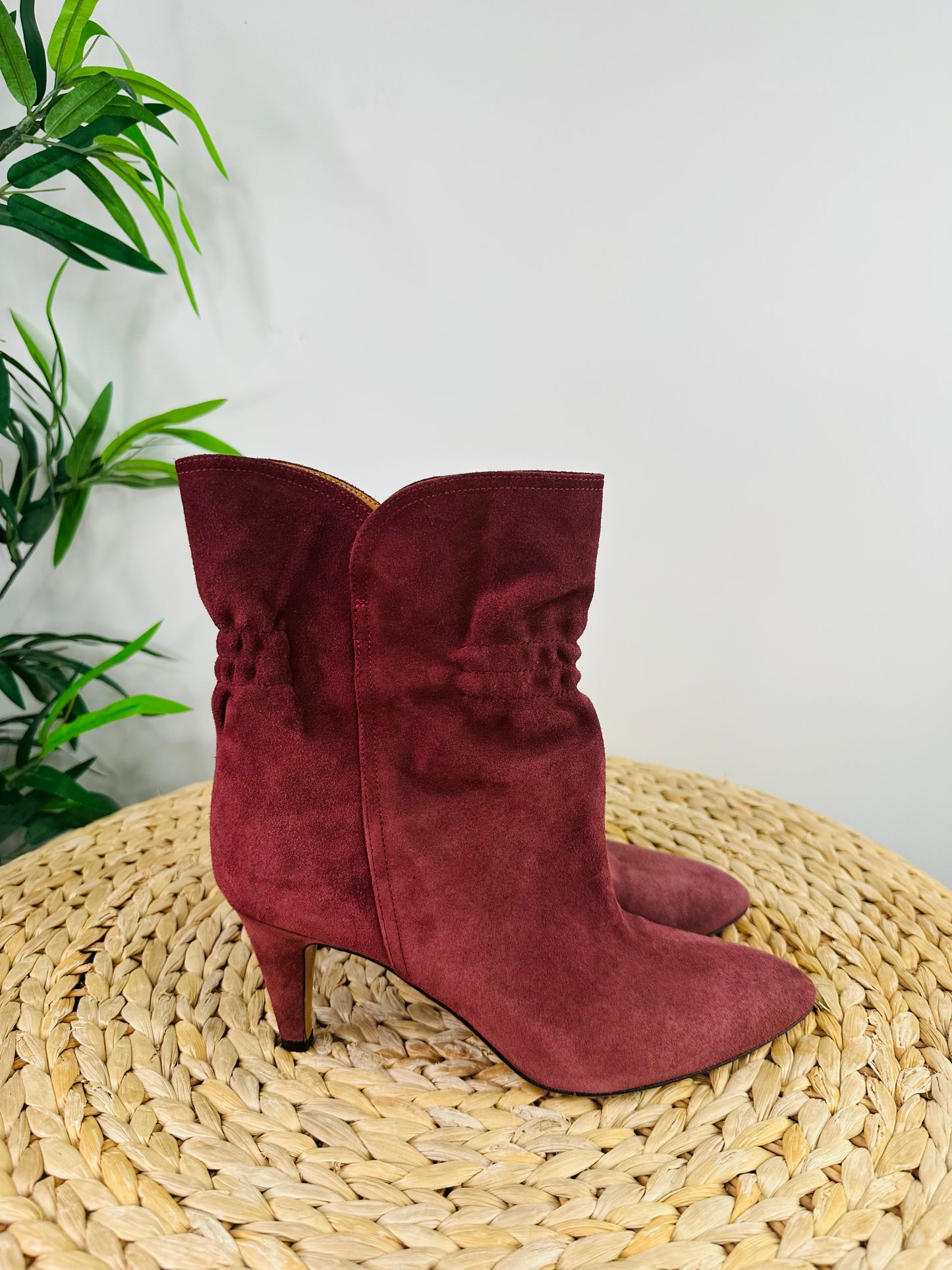 Suede Dedie Boots - Size 38