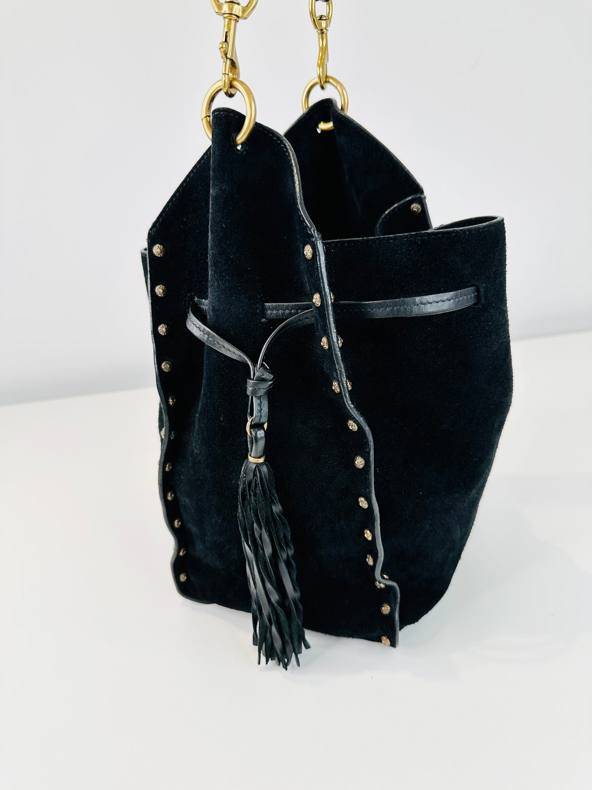Radja Suede Shoulder Bag