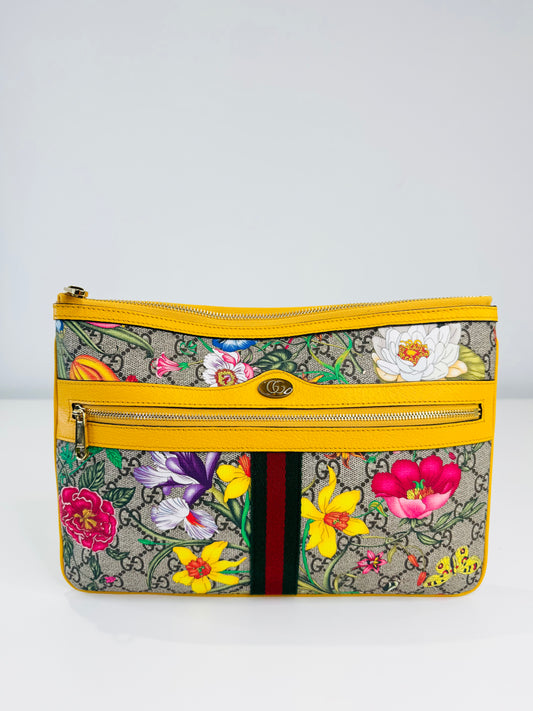 GG Ophidia Flora Pouch