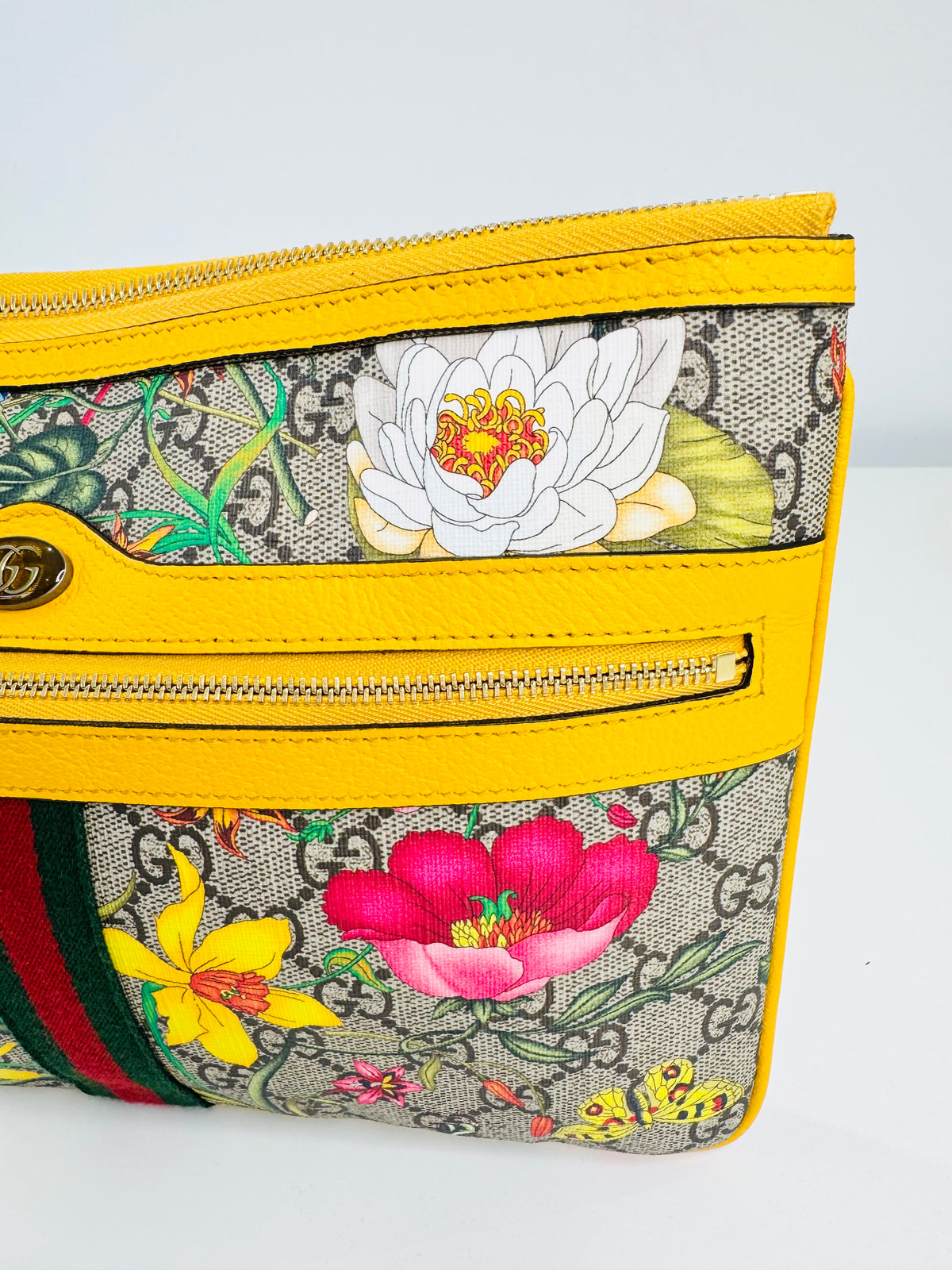 GG Ophidia Flora Pouch