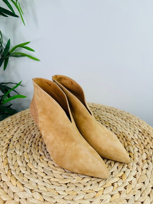 Suede Valentine Boots - Size 39