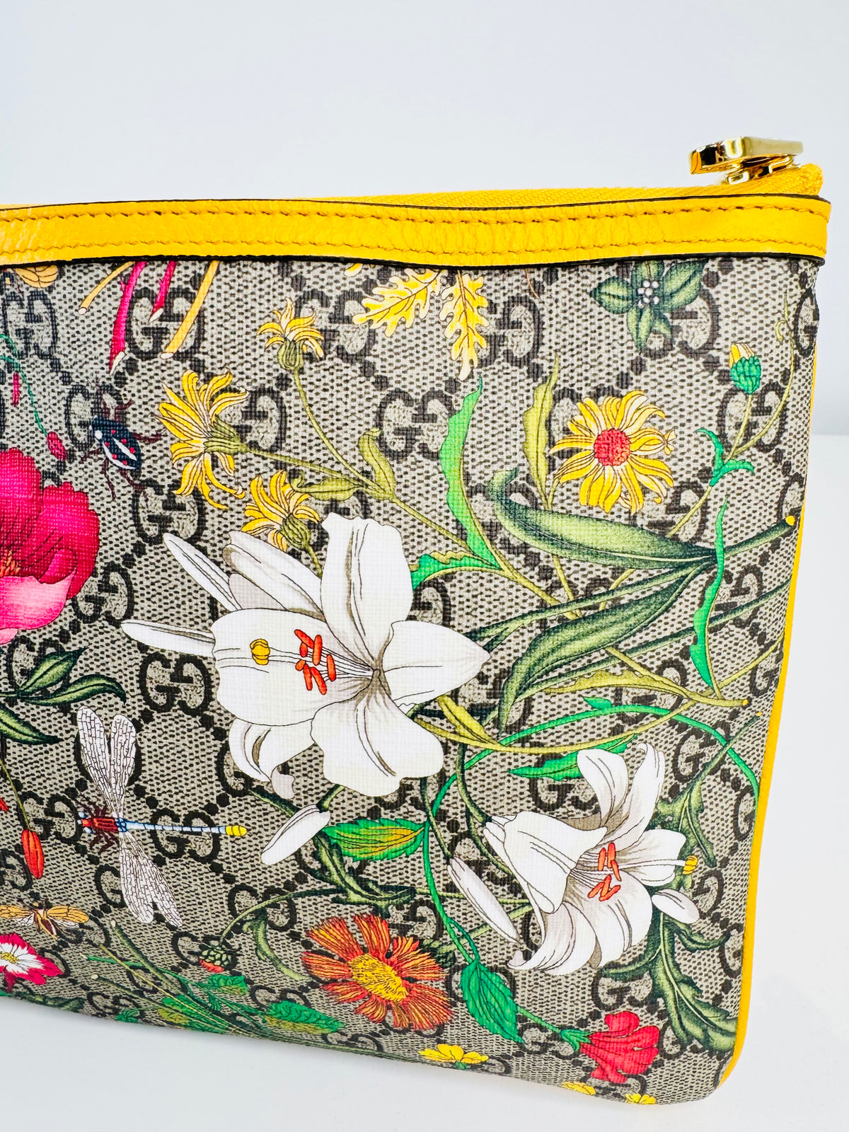 GG Ophidia Flora Pouch