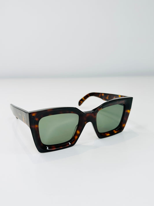 Oversized Tortoiseshell Sunglasses