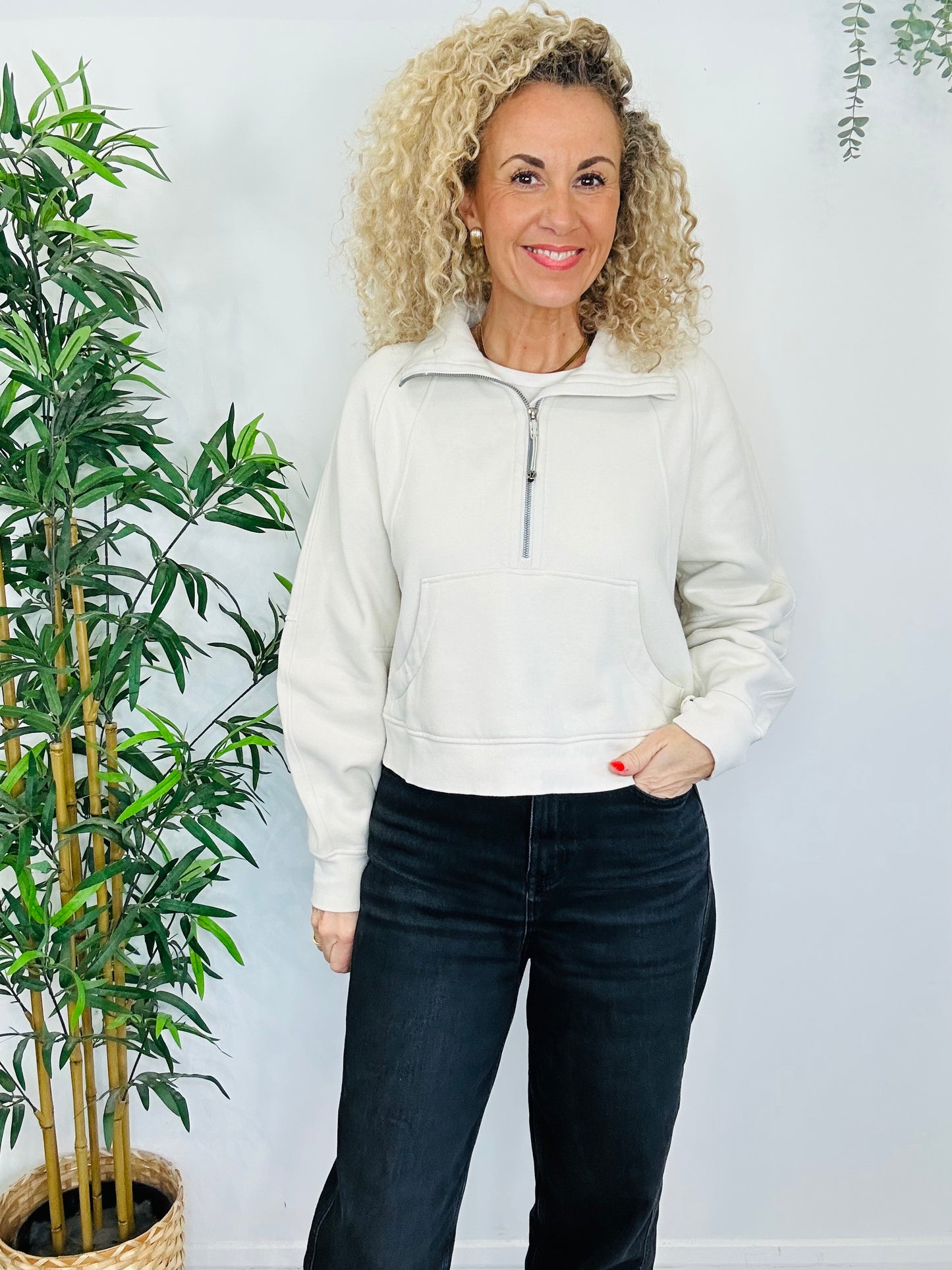 Half Zip Jumper - Size M/L