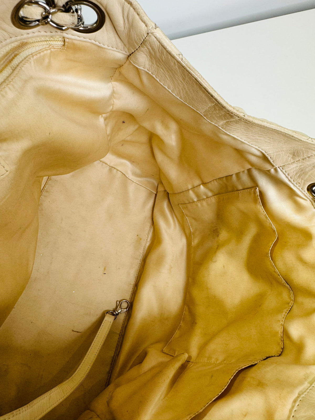 Quilted Lambskin East/West Reissue Tote