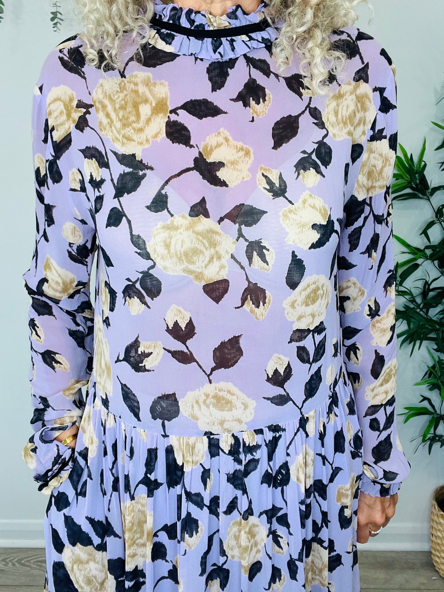 Floral Maxi Dress - Size 36