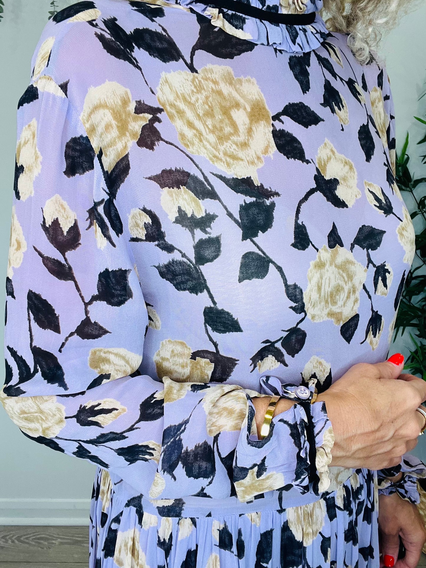 Floral Maxi Dress - Size 36