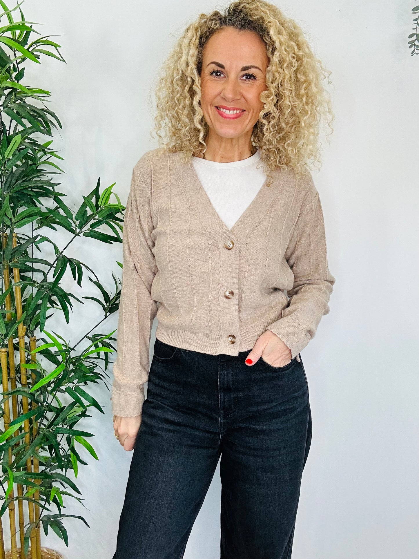 Wool Cardigan - Size S