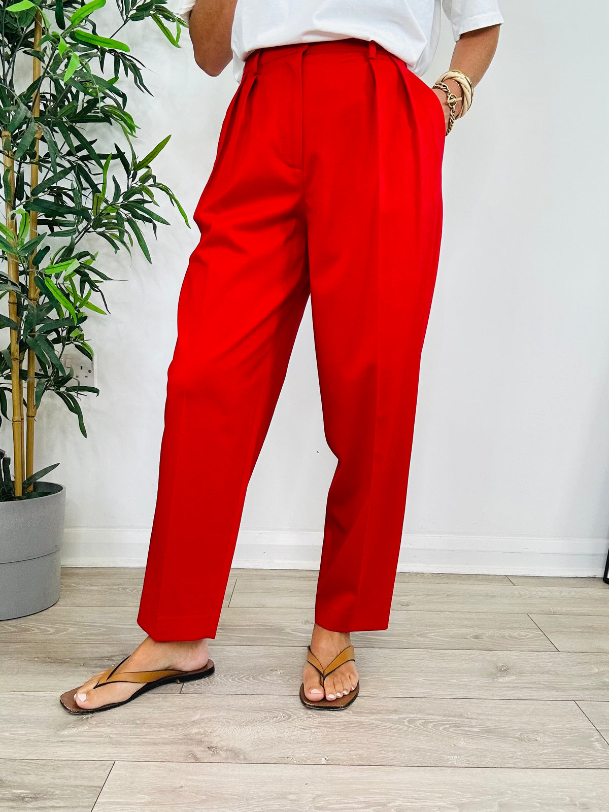 Tapered Trousers - Size 38