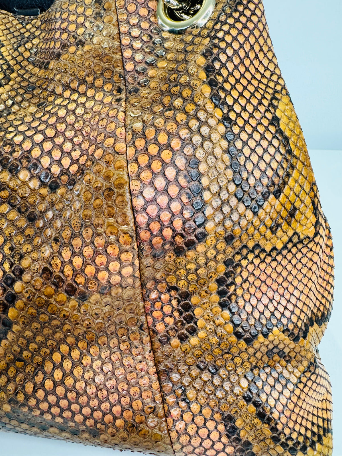 Soho Python Chain Shoulder Bag
