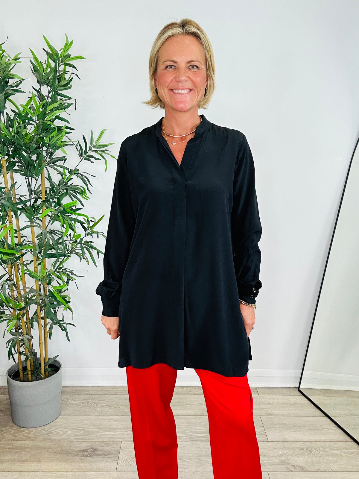 Silk Shirt - Size 38