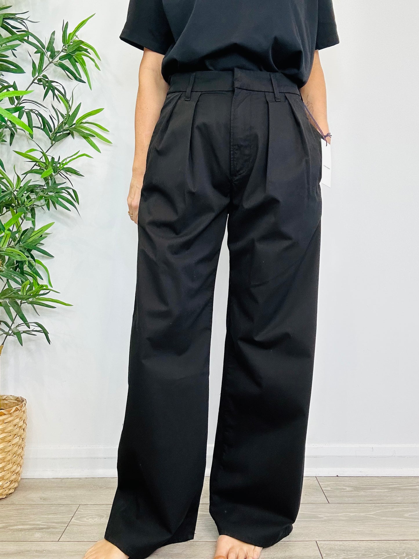 Petra Pleated Trousers - Size 27