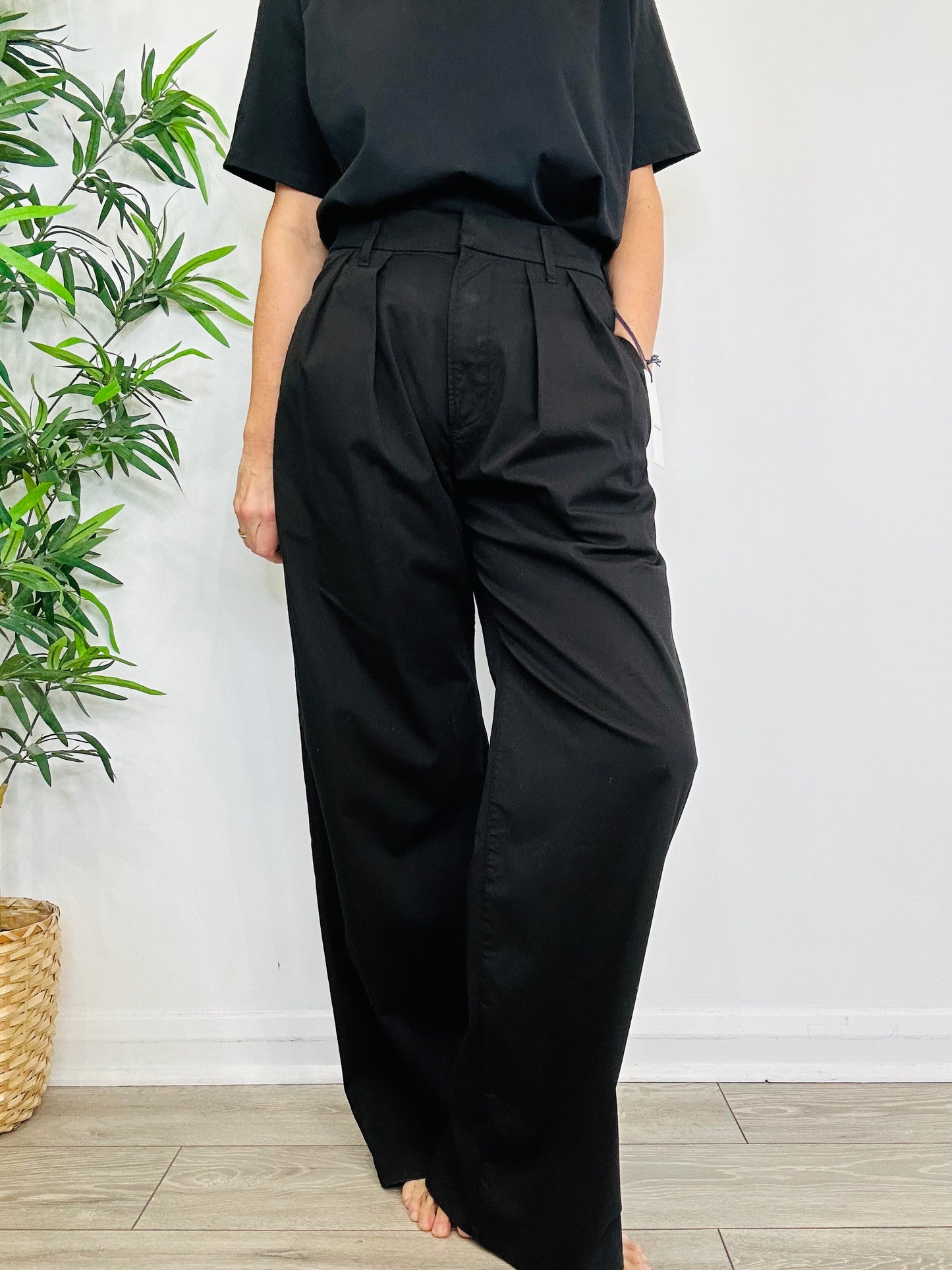 Petra Pleated Trousers - Size 27