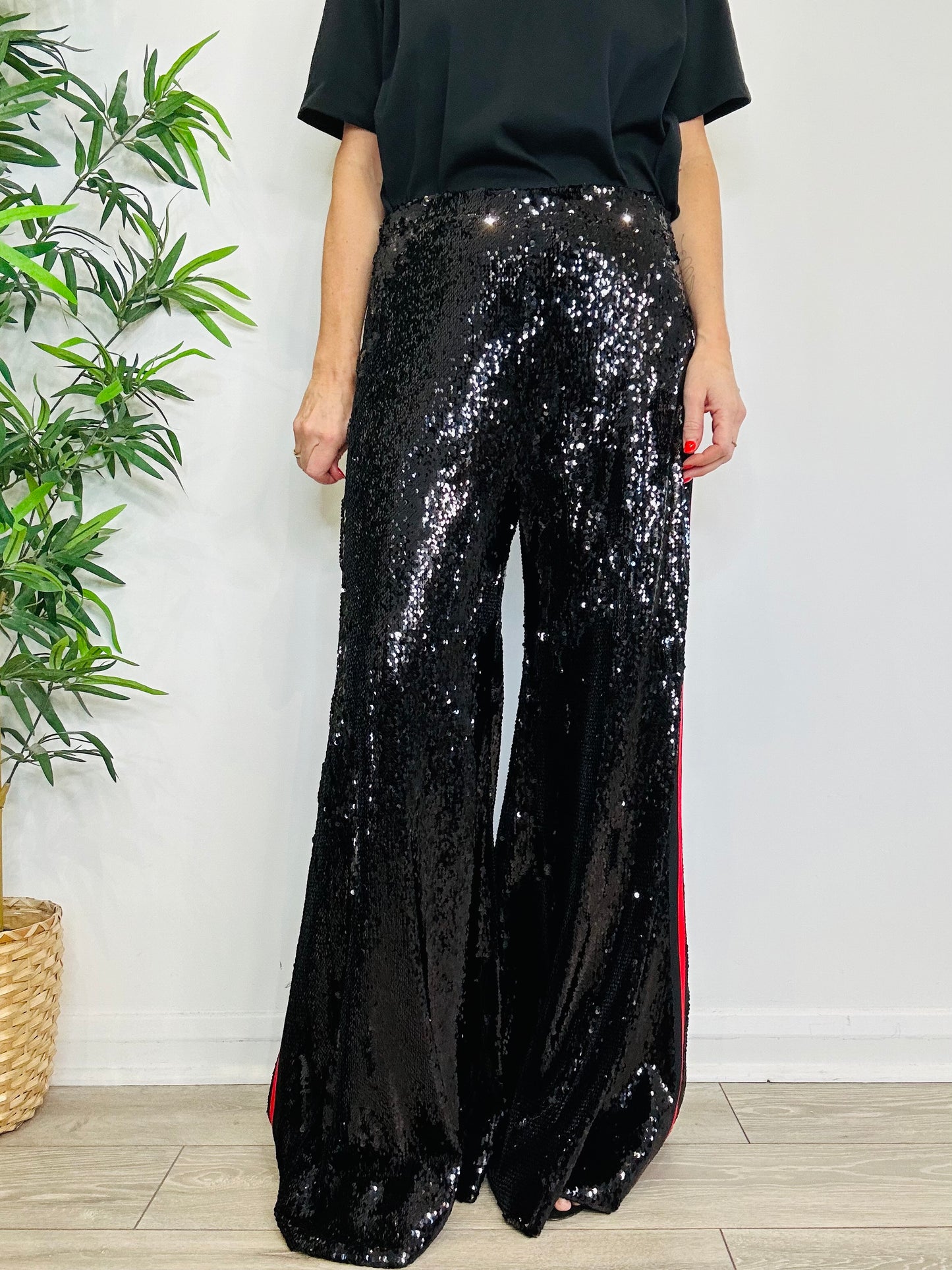 Sequin Trousers - Size XL