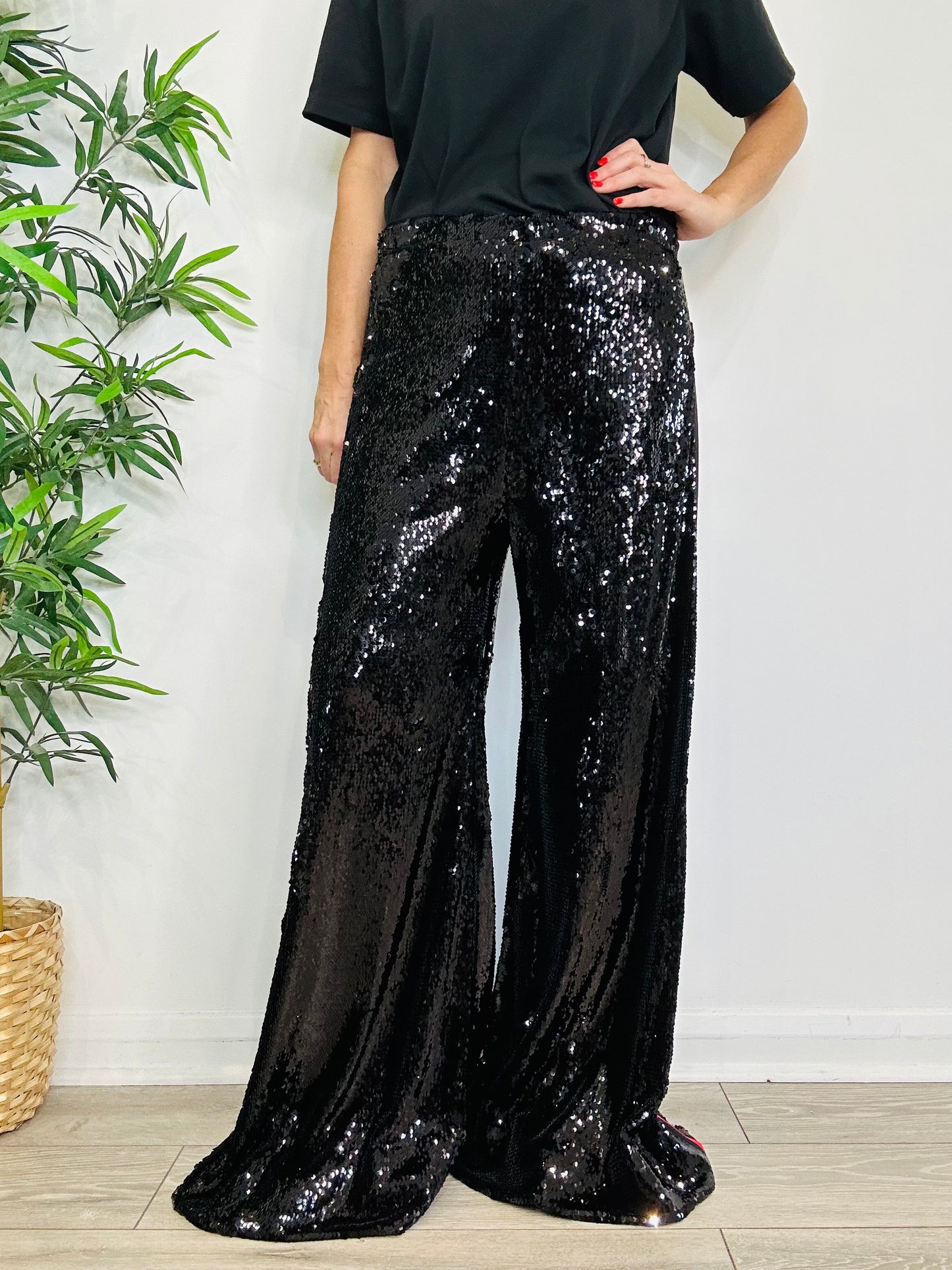 Sequin Trousers - Size XL