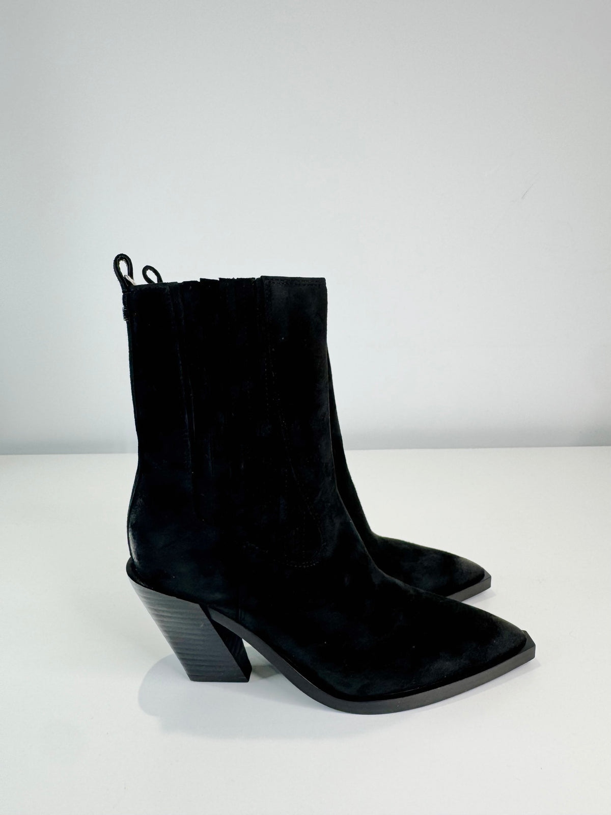 Mandey Suede Ankle Boots - Size 37