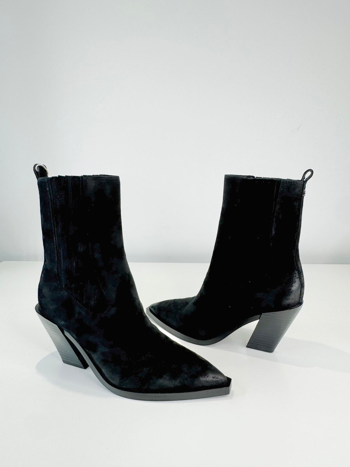 Mandey Suede Ankle Boots - Size 37