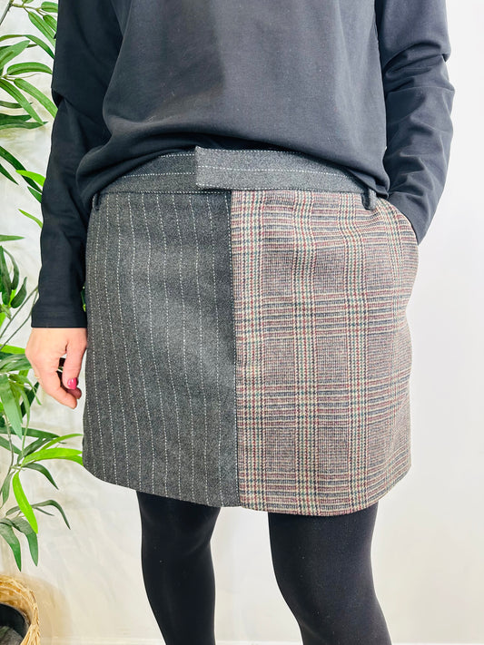 Prim Wool Mini Skirt - Multiple Sizes