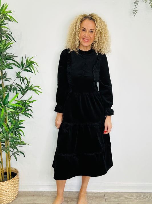 Needlecord Midi Dress - Size M