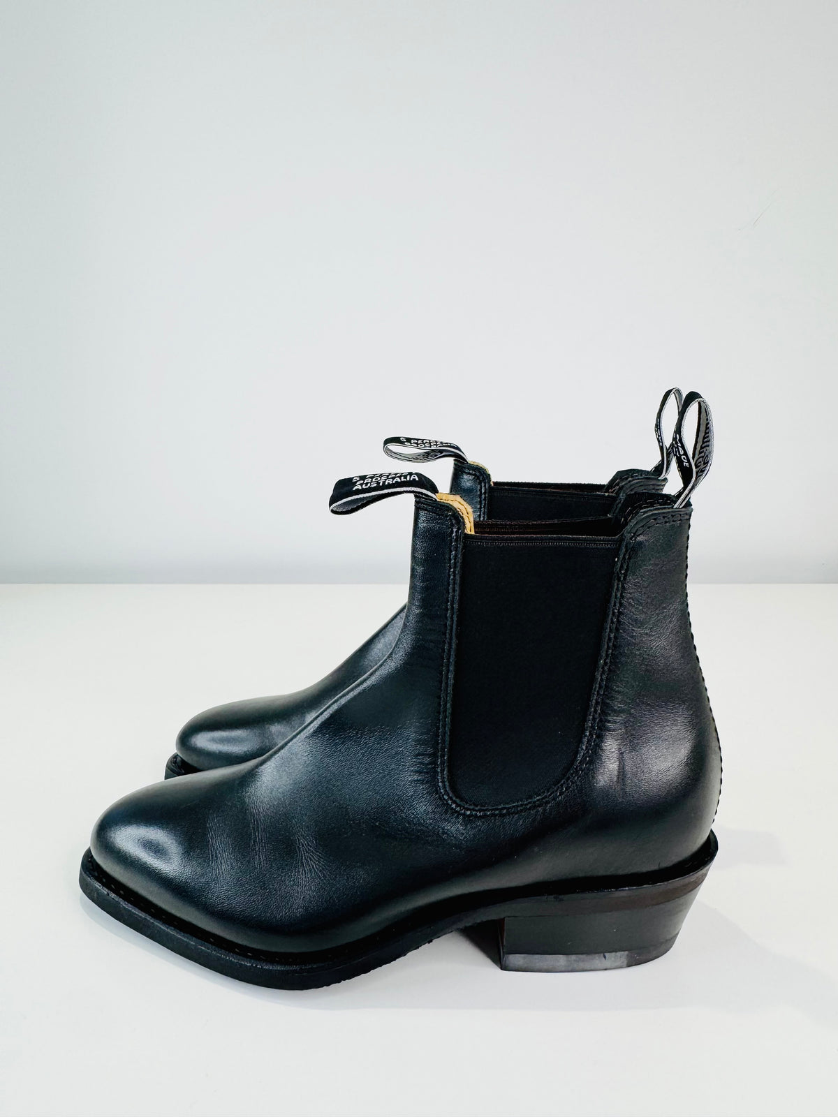 Millicent Leather Boots - Size 37