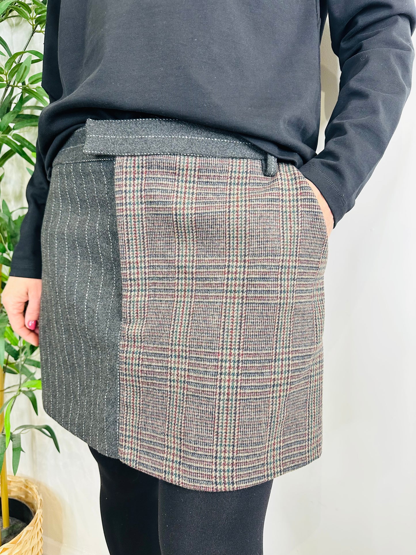 Prim Wool Mini Skirt - Multiple Sizes