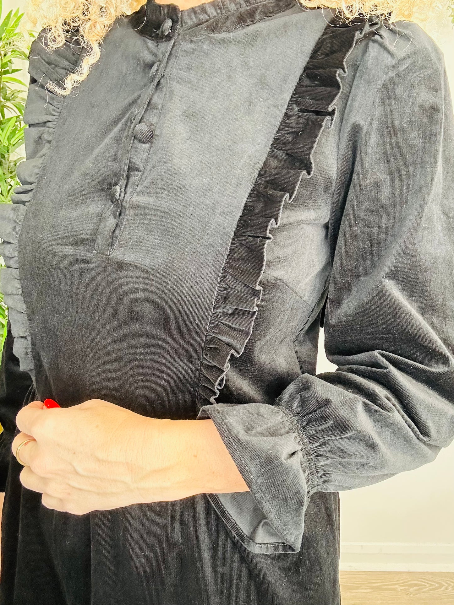 Needlecord Midi Dress - Size M