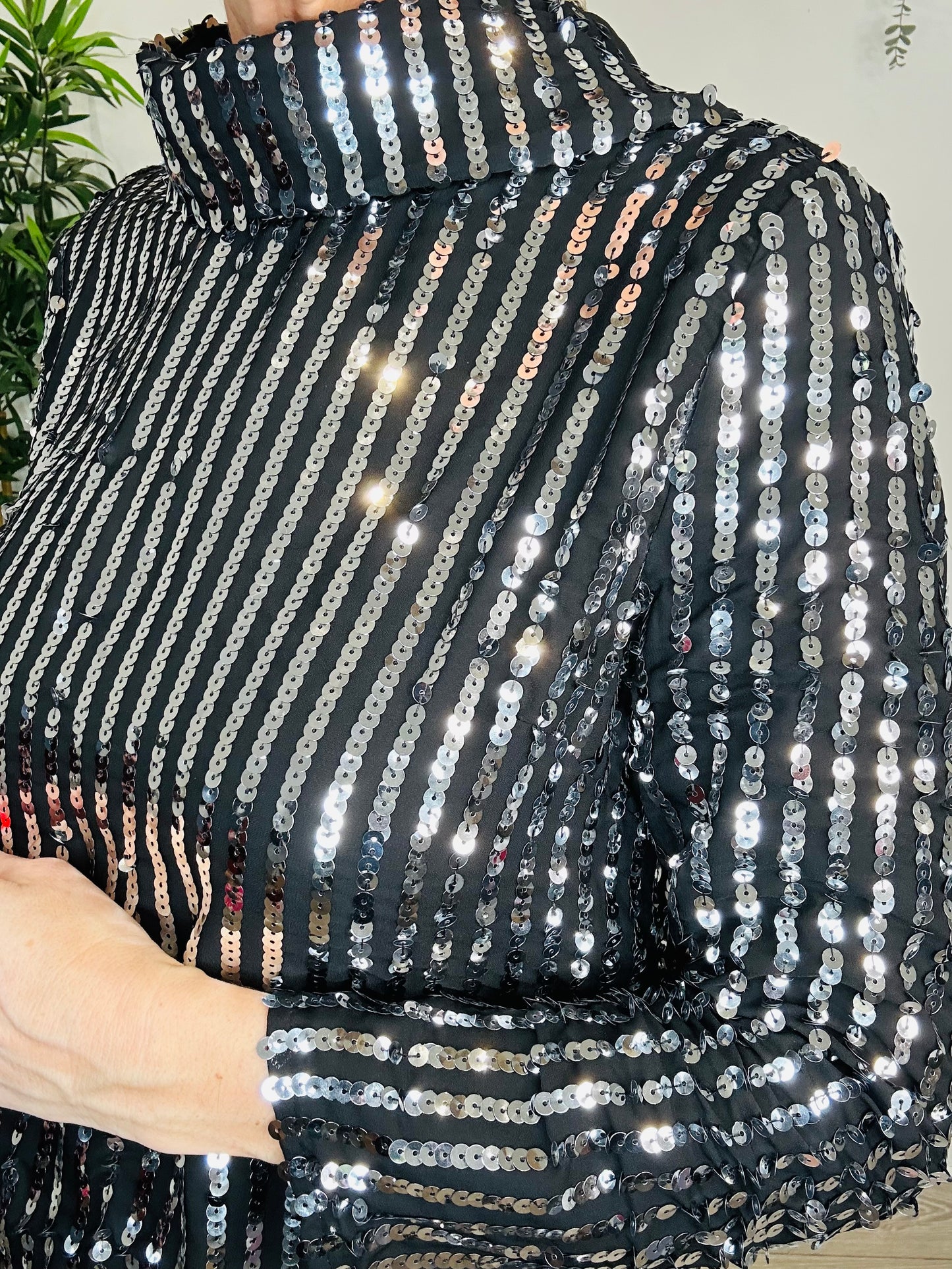 Short Sequin Dress - Size L