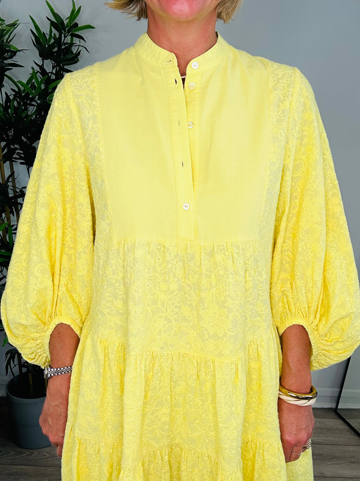 Winona Embroidered Dress - Size 10