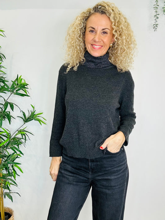 Polo Neck Jumper - Size 10